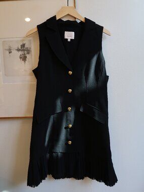 Cinq A Sept Regan Sleeveless Blazer Dress